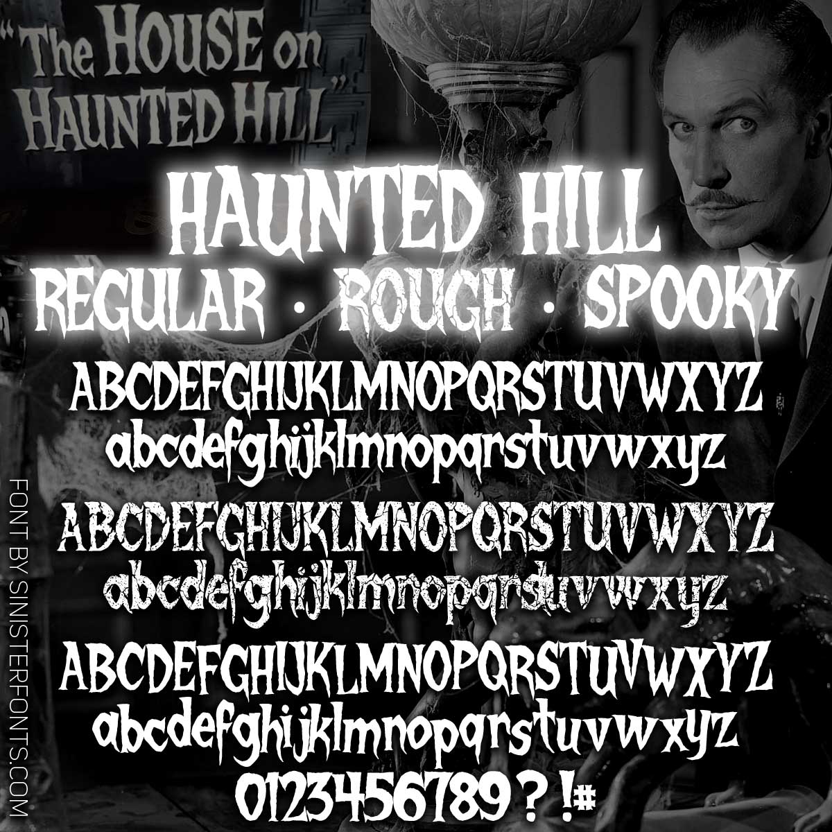 Haunting Hill Font Set : Click to Download Haunting Hill Font Set : Click to Download
