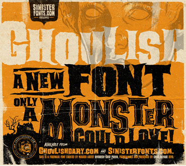 Ghoulish Font Ghoulish Font : Click to Download
