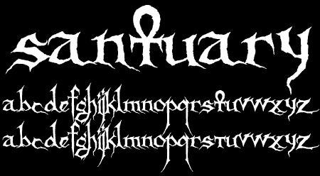 Sanctuary Font Sanctuary Font