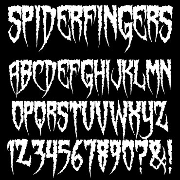 Spiderfingers Font Spiderfingers Font : Click to Download